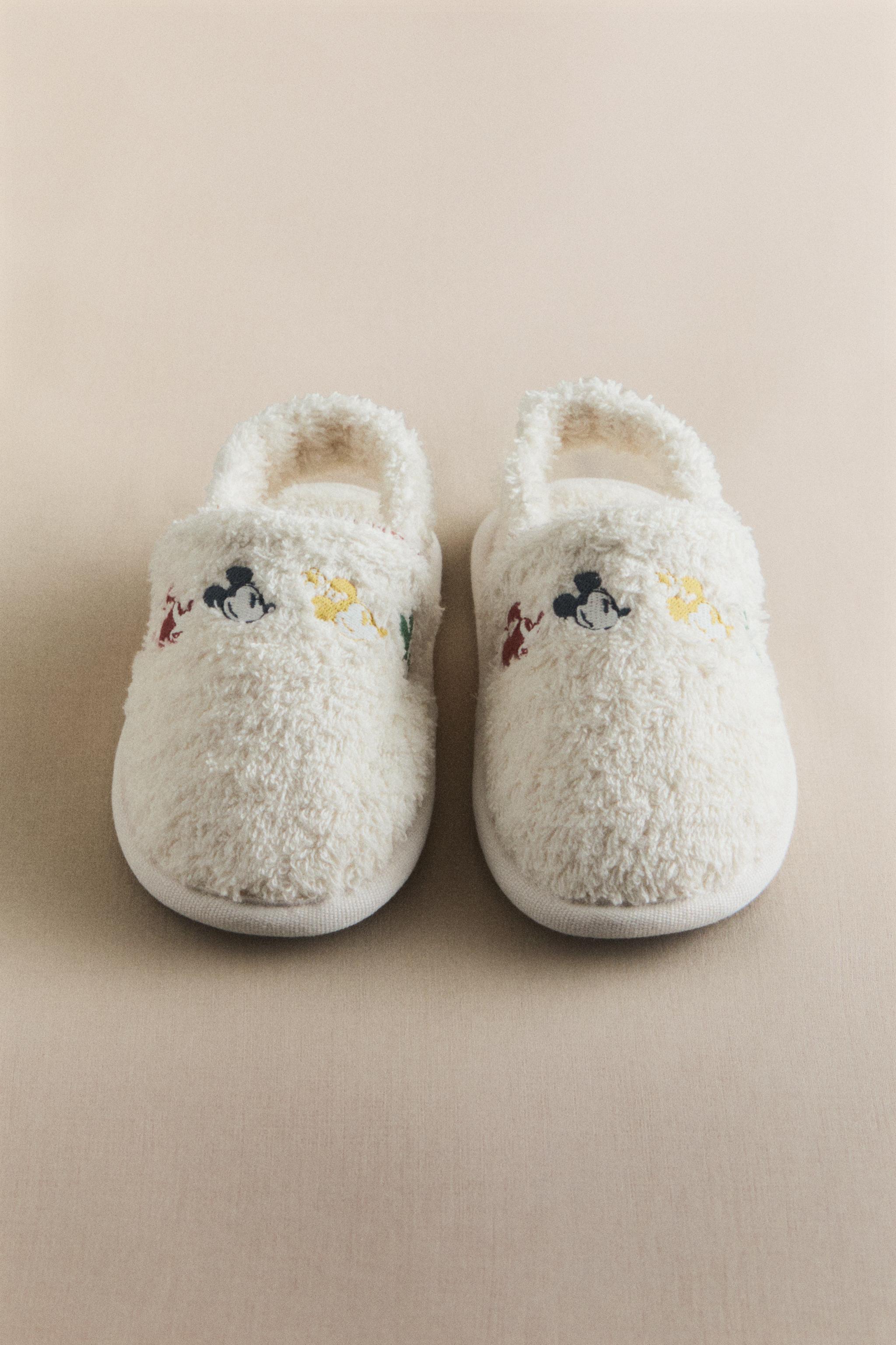 KIDS' MICKEY & MINNIE ©DISNEY BATH TOWEL SLIPPERS